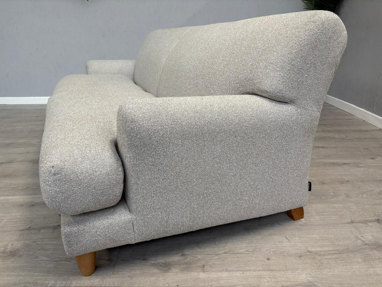 Habitat - Askem Fabric 3 Seater Sofa Natural Weave - RRP £1599