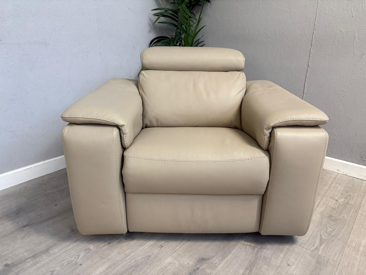 Furniture Village - Nicoletti Davide Leather Power Recliner Chair - RRP £1995
