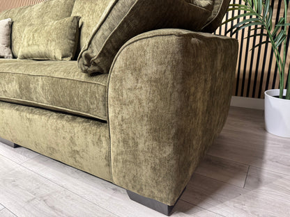 NEXT Stamford Style Fabric 4 Seater Sofa + Love Chair Set - RRP £2550