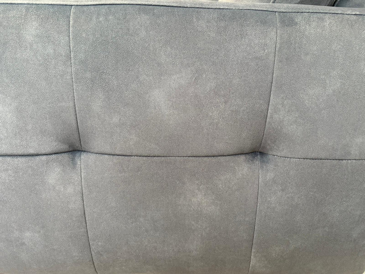 Furniture Village Dinky LHF Fabric Corner Chaise End Sofa + Footstool, RRP: £1890