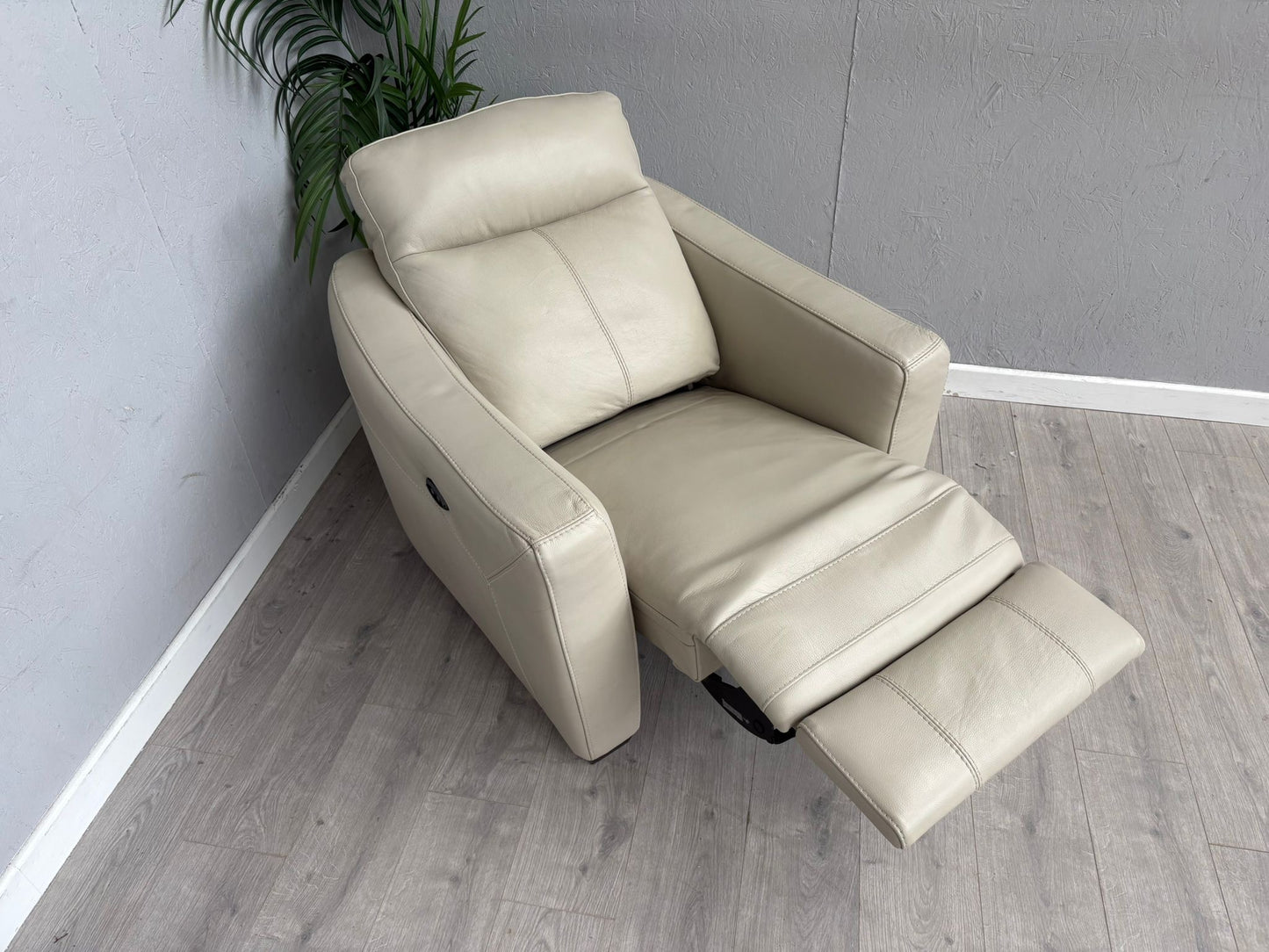 Furniture Village - Leather Power Recliner Armchair - RRP £895