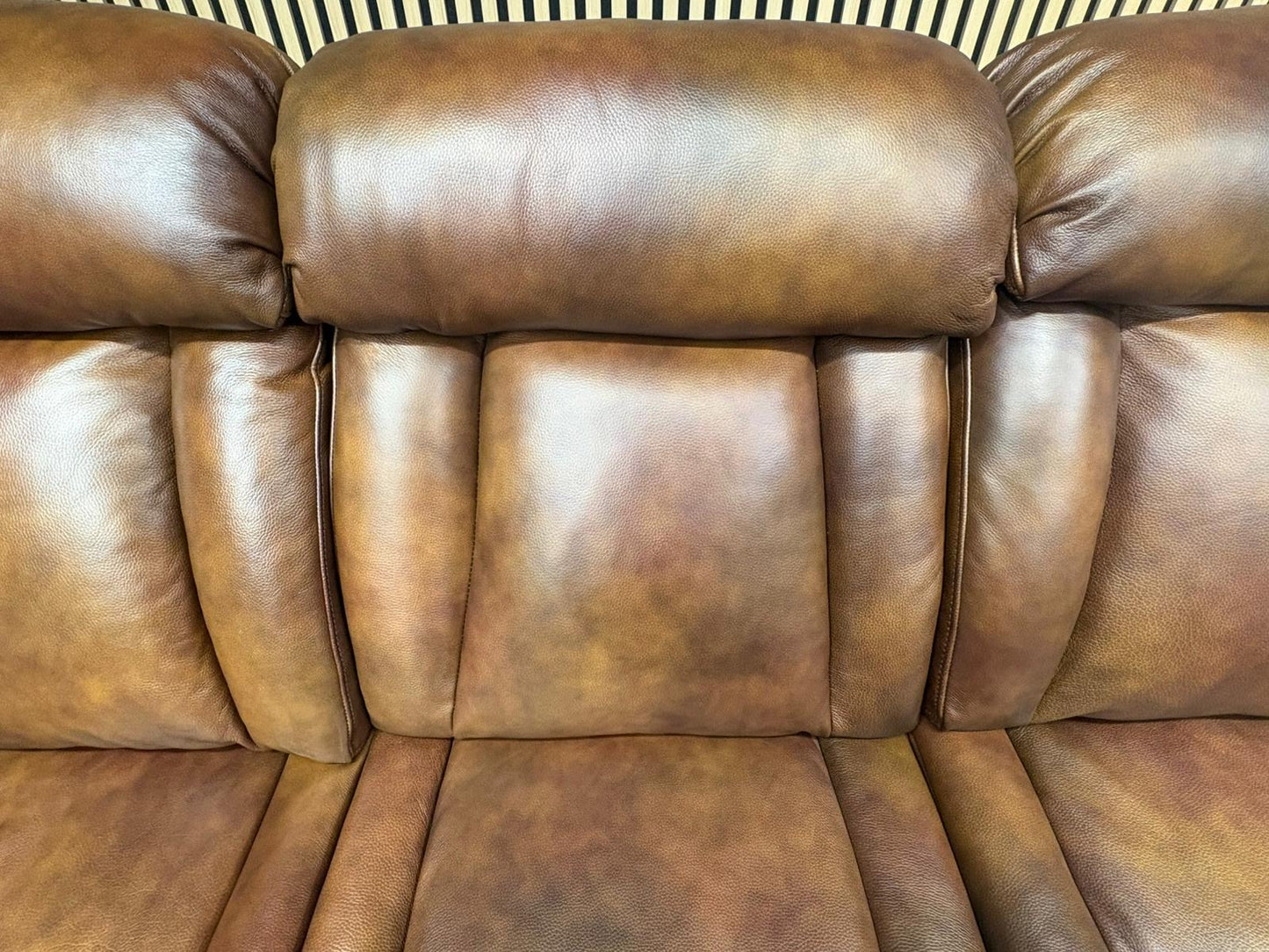 DFS Bravado Leather 3 Seater + 2 Seater Sofa Set, Power Recliners RRP: £3898