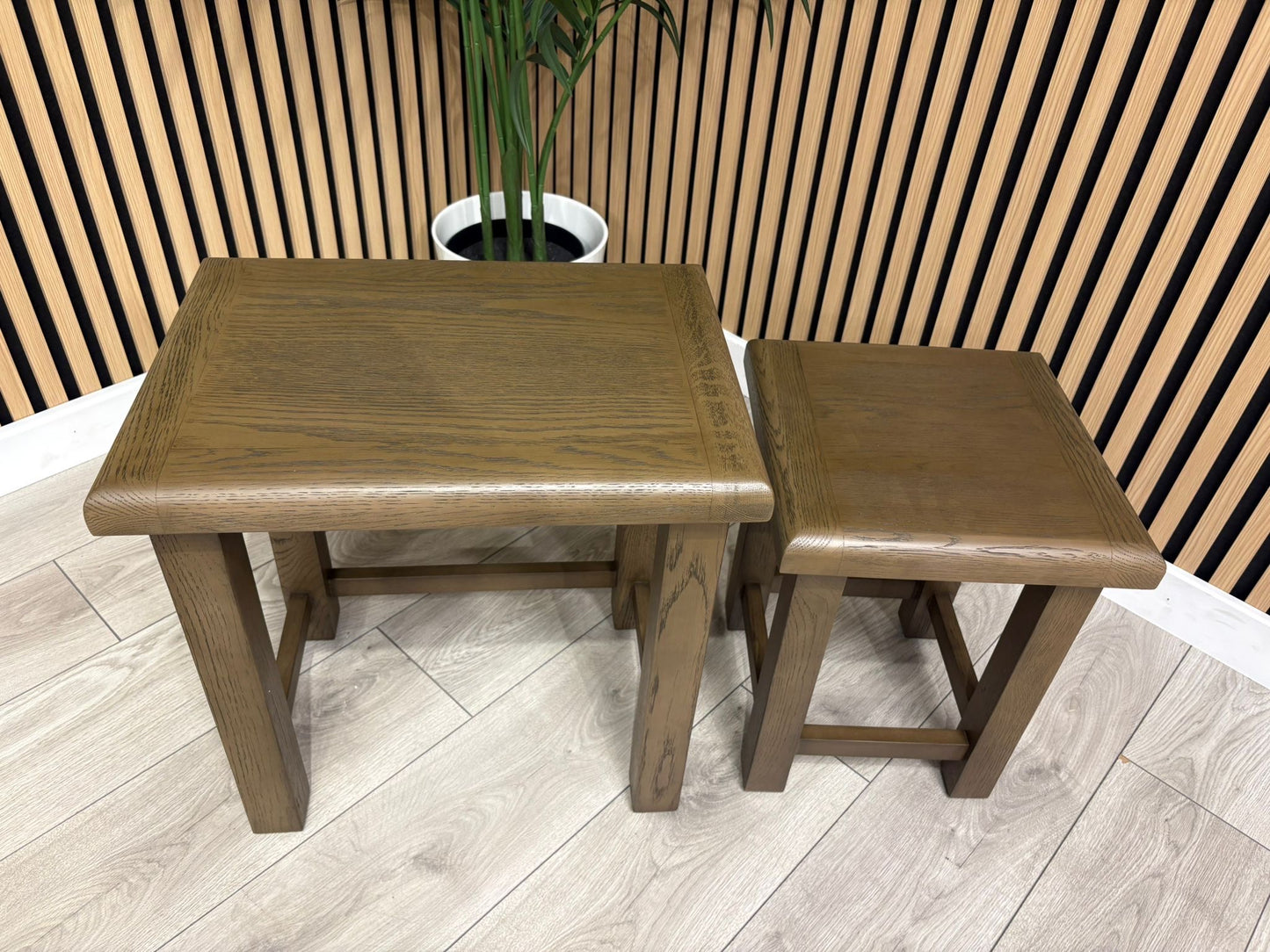 NEXT Sample - Dorchester nest of two tables - RRP: £318