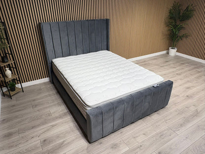 Aurel Bed Frame. Available in all sizes, Mattress Sold Separately