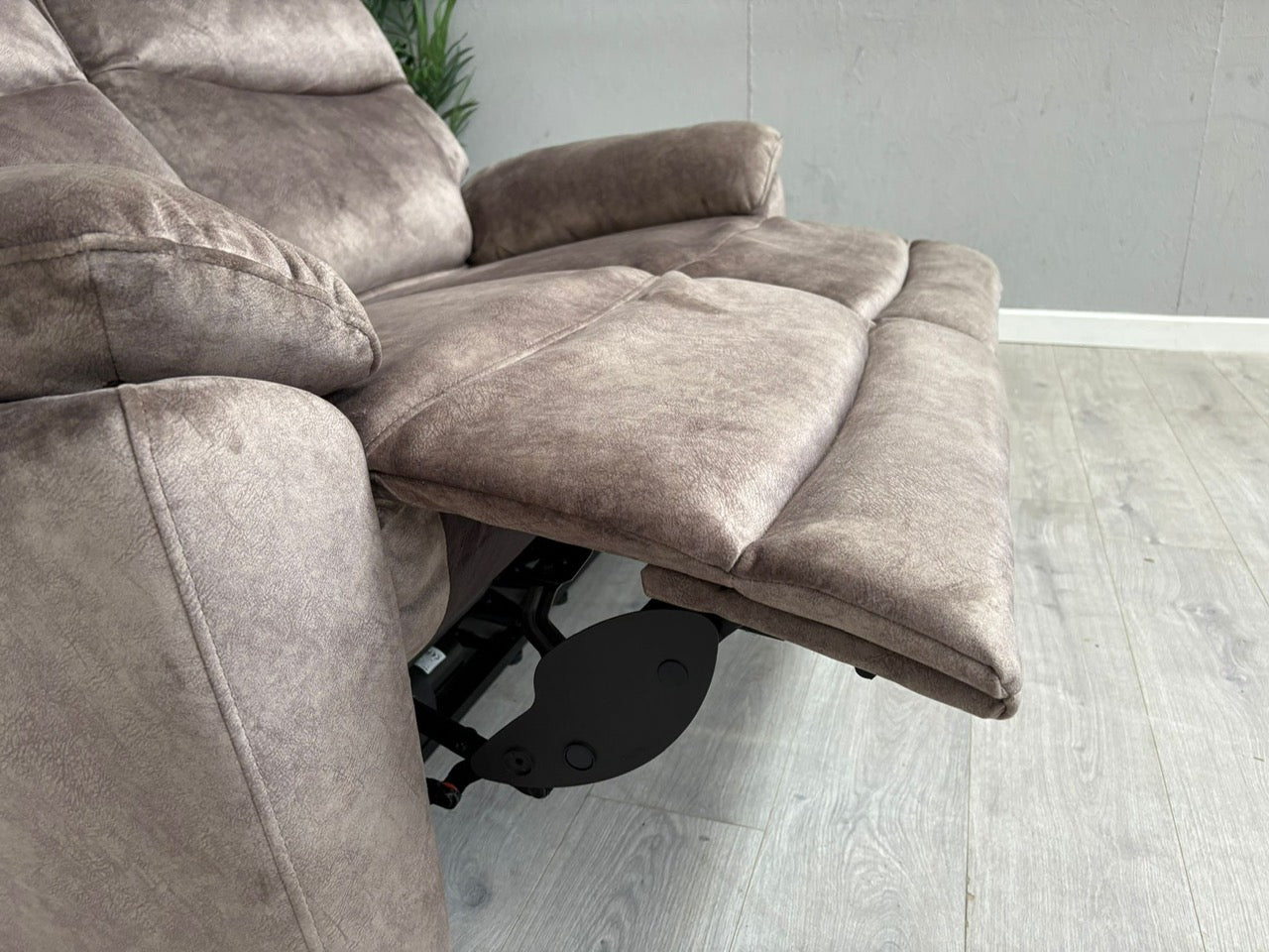 DFS - FAXON Fabric 2 Seater Power Recliner Sofa - RRP £879