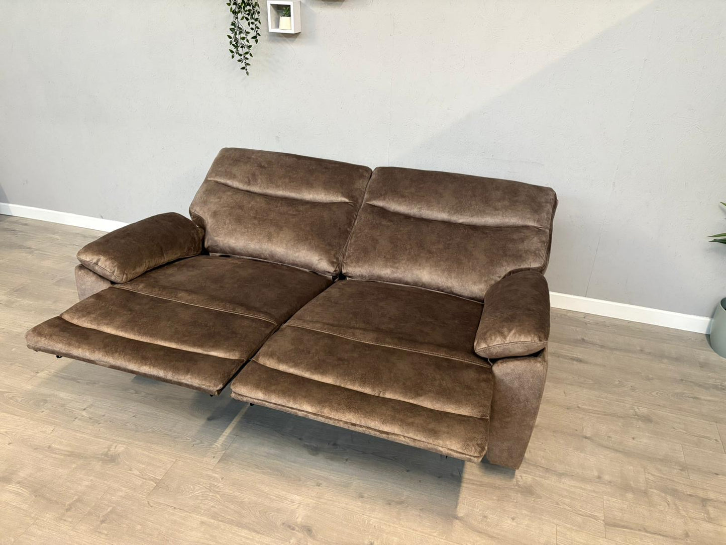 DFS Faxon Fabric 3 Seater Power Recliner Sofa - RRP £899
