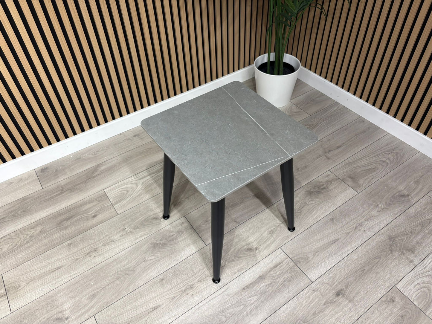 NEXT Sample - Verona Slate Effect End Table  - RRP £185