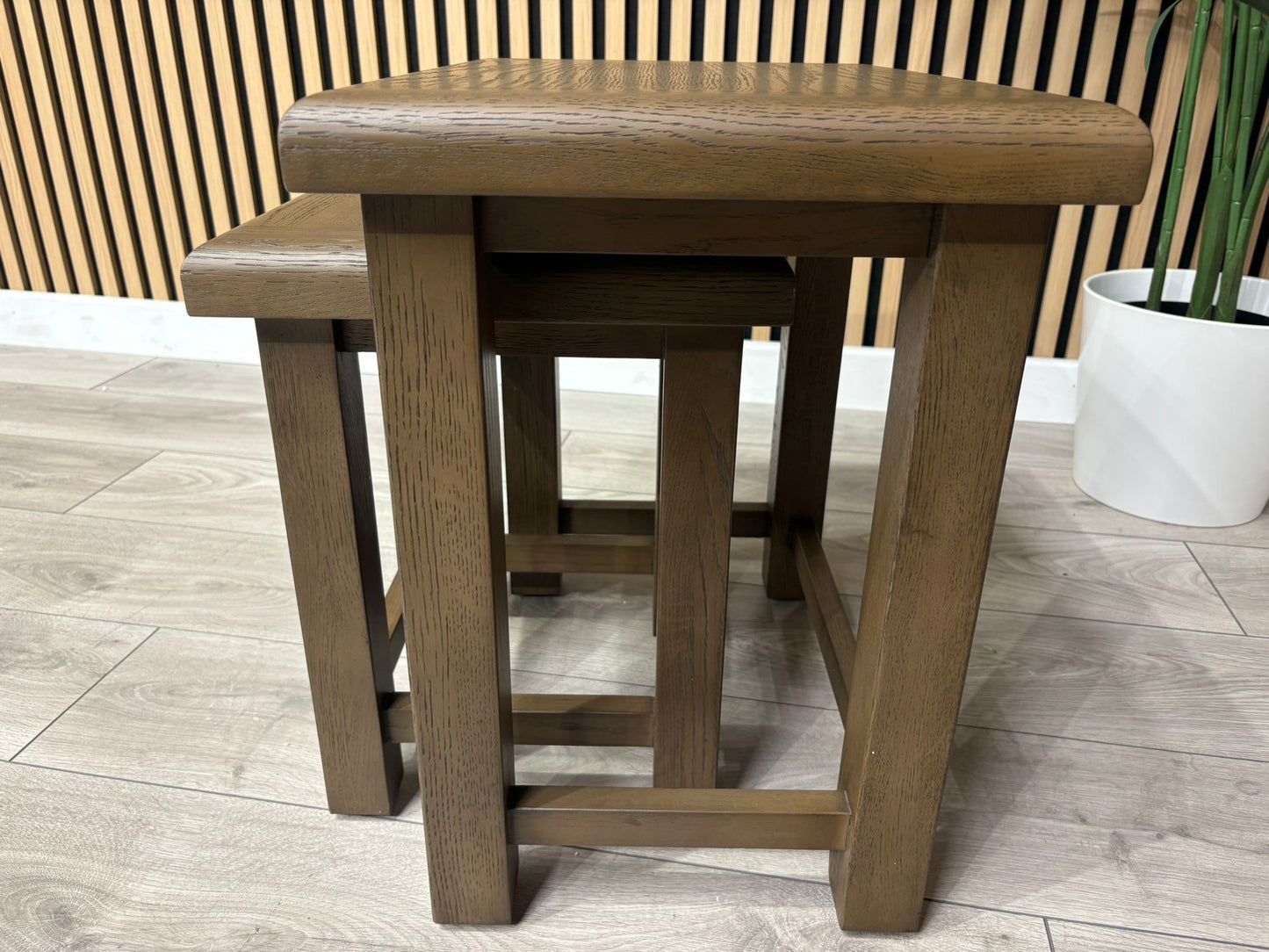 NEXT Sample - Dorchester nest of two tables - RRP: £318