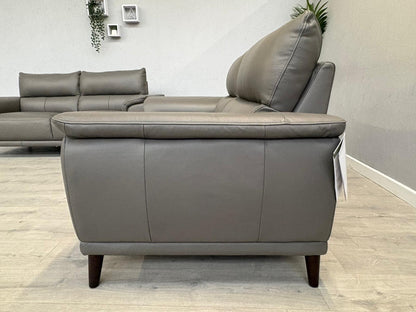 Furniture Village - Morgan 3 Seater + 2 Seater Leather Sofa Set RRP £2890