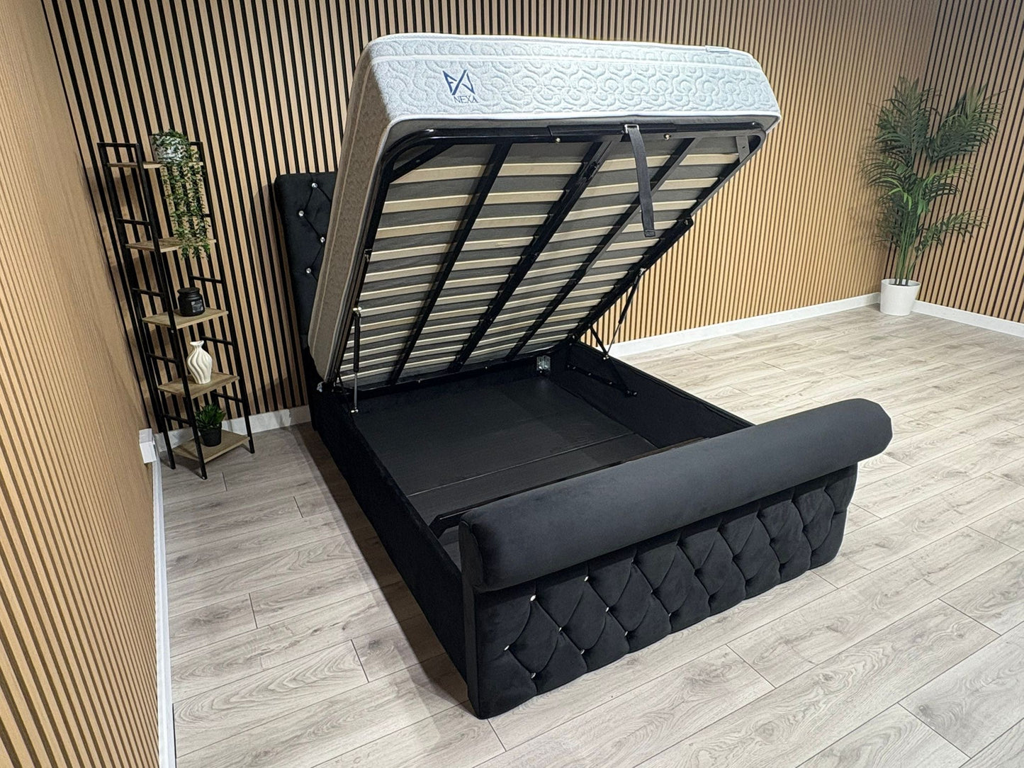 Madeira Bed Frame. Available in all sizes, Mattress Sold Seperately
