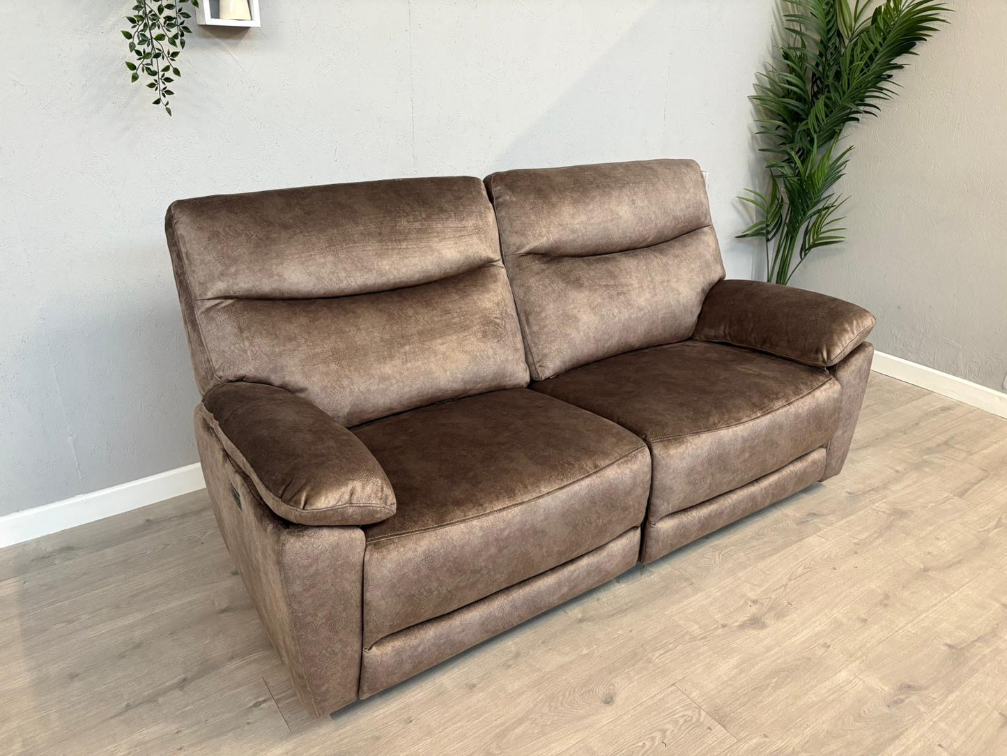 DFS Faxon Fabric 3 Seater Power Recliner Sofa - RRP £899