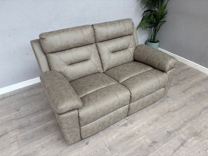 DFS - BRAYLAN Fabric 2 Seater Manual Recliner Sofa - RRP £879