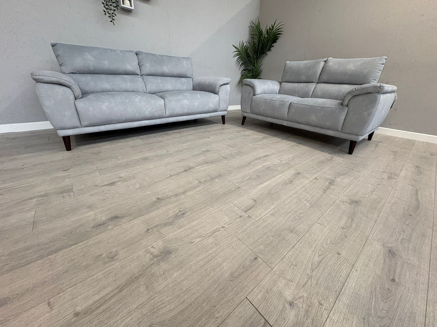 Furniture Village - Morgan 3 Seater + 2 Seater Fabric Sofa Set RRP £2890