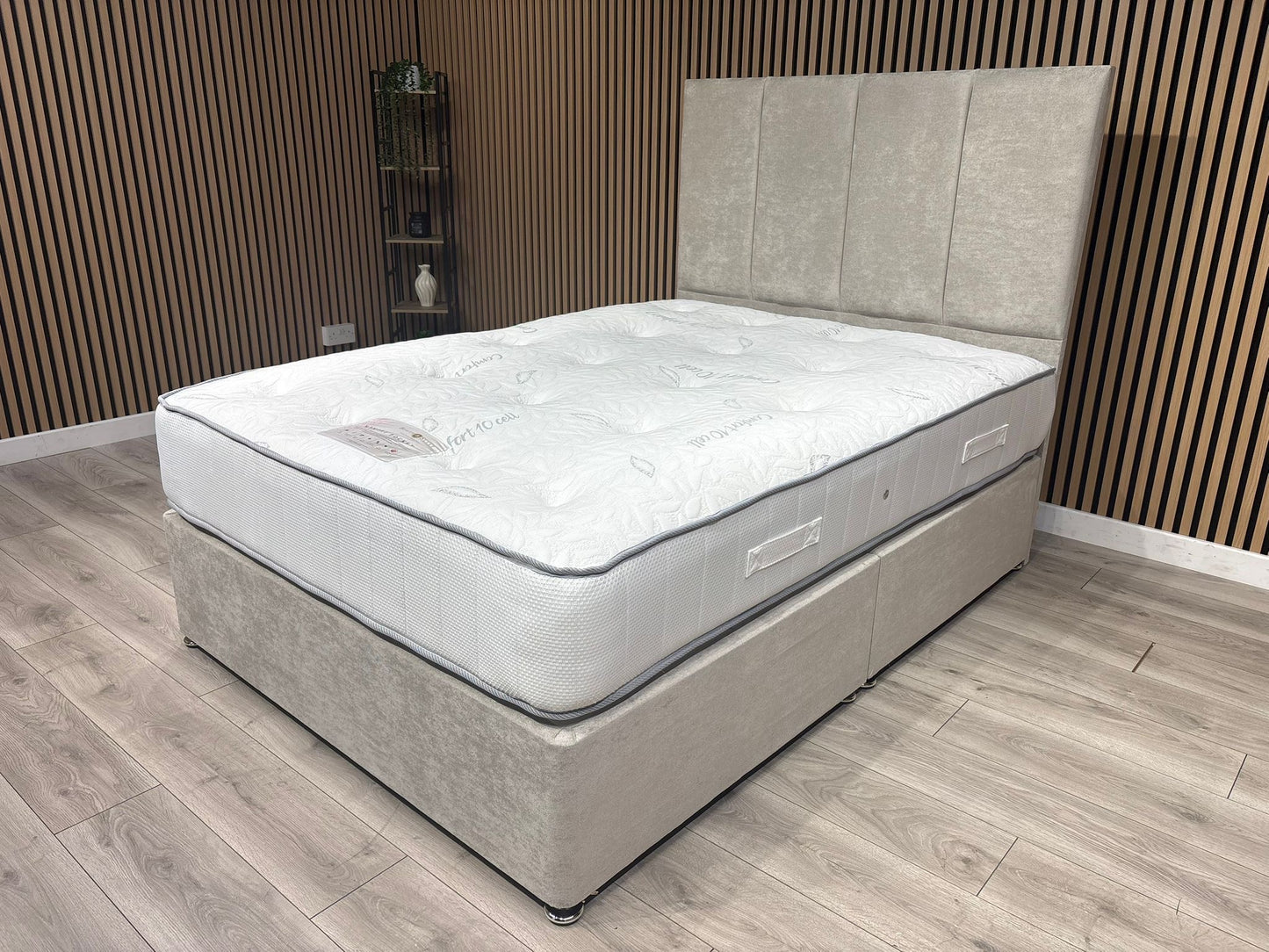 Memory Pocket Mattress Divan Bed Set - Different sizes available