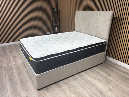 Duo Pro Pocket Sprung Mattress Divan Bed Set - Different sizes available