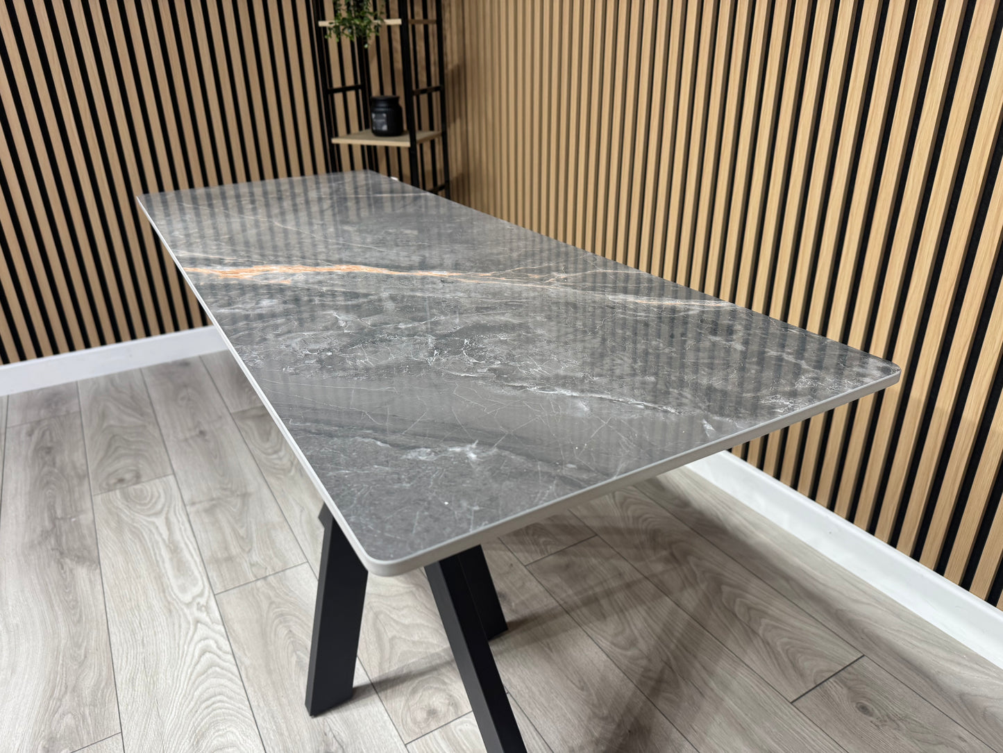 NEXT Sample - CRETE Marble Effect Console Table  - RRP £429