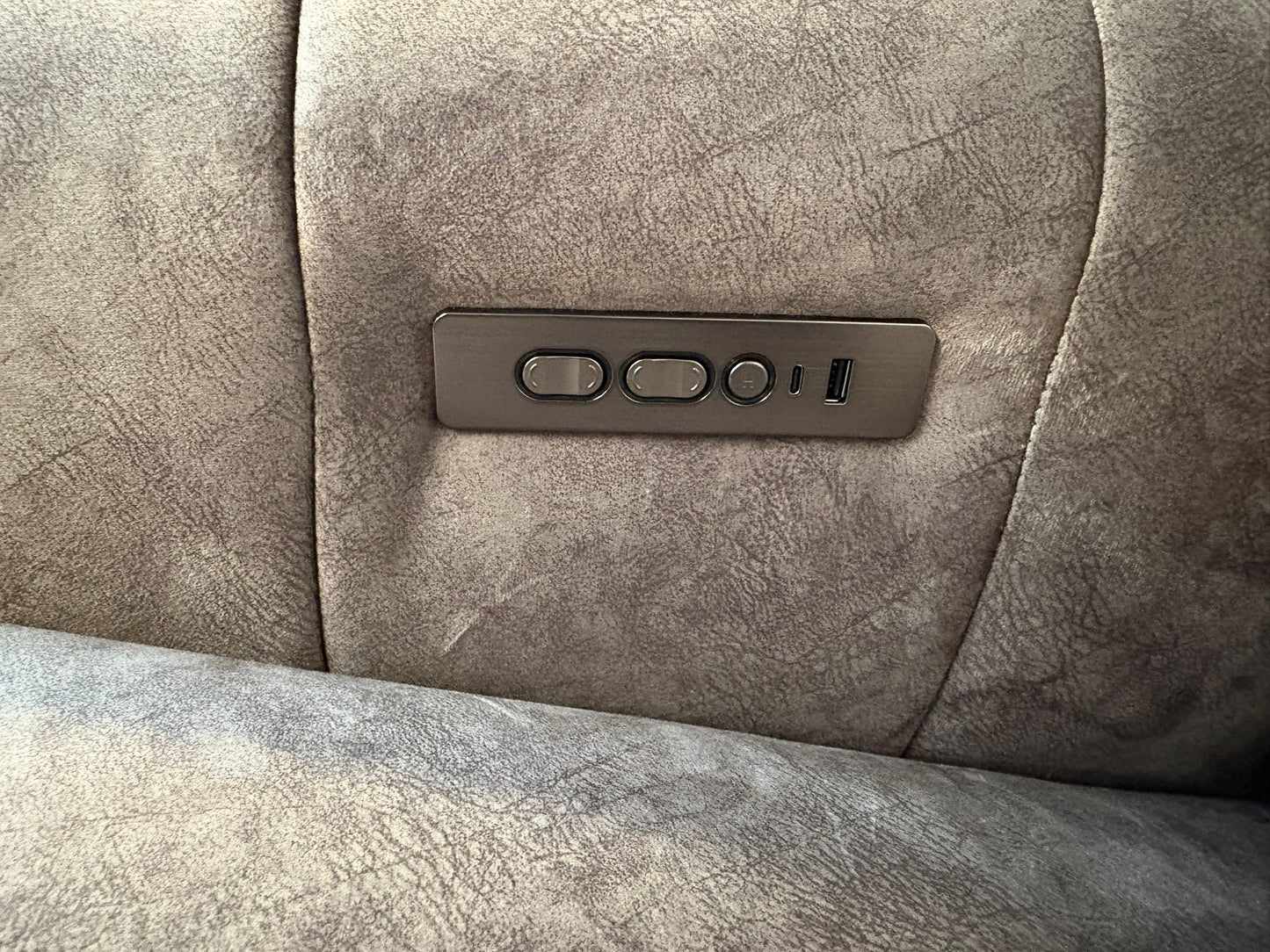 DFS Lidia Left Hand Facing Arm Open End Power Recliner Corner Sofa + Chair, RRP: £2898