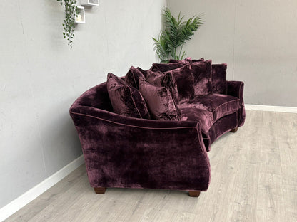 Westbridge Premium Fabric Large Curved Sofa - RRP £2599