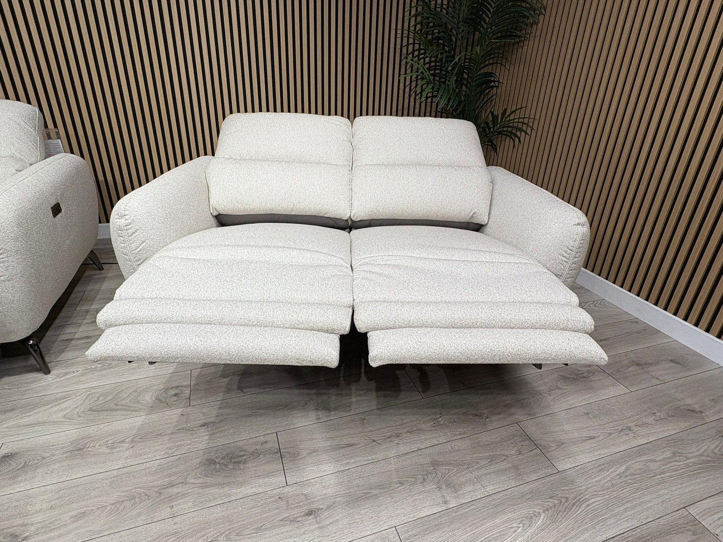 SORRENTO Fabric 3+2 Seater Power Recliners - RRP £3395