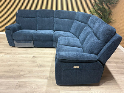 HAVANA Fabric Power Reclining Modular Corner Sofa, RRP £3499