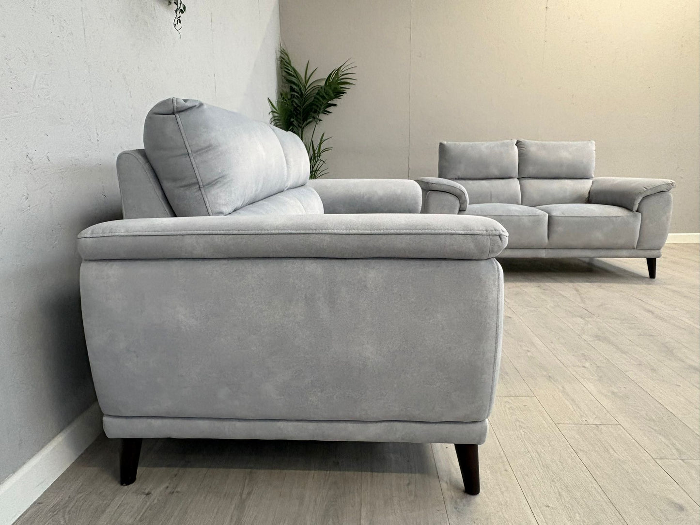 Furniture Village - Morgan 3 Seater + 2 Seater Fabric Sofa Set RRP £2890