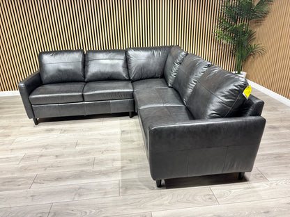 John Lewis BAILEY Style Leather 2 Corner 2 Sofa - RRP £3,679