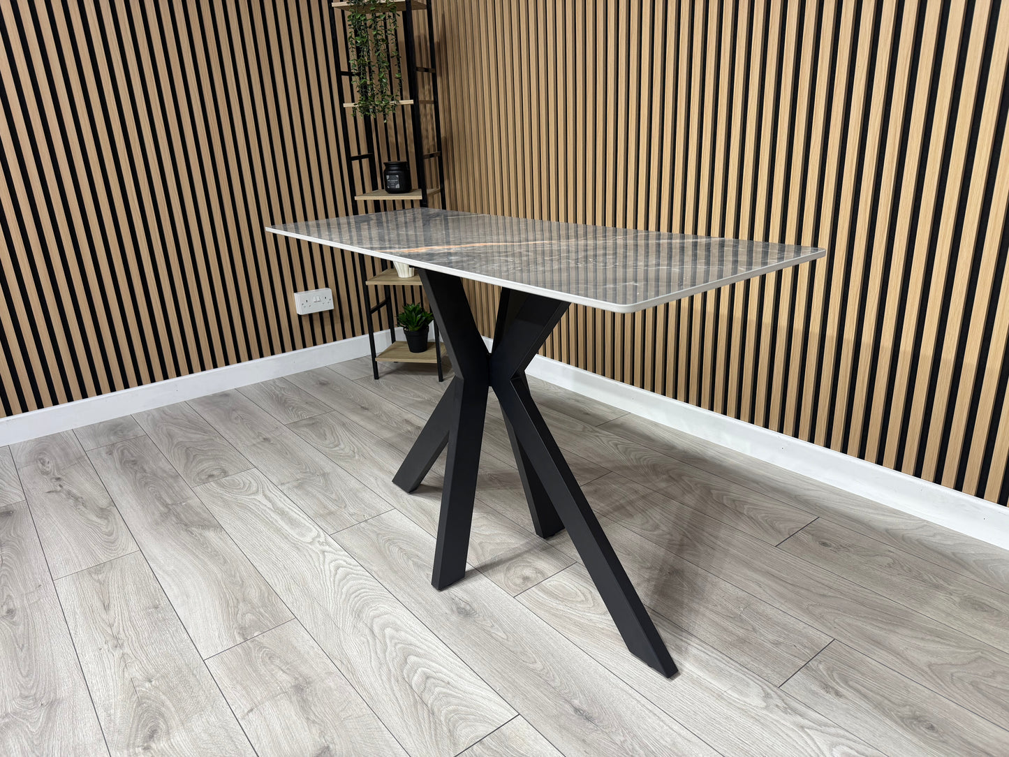 NEXT Sample - CRETE Marble Effect Console Table  - RRP £429