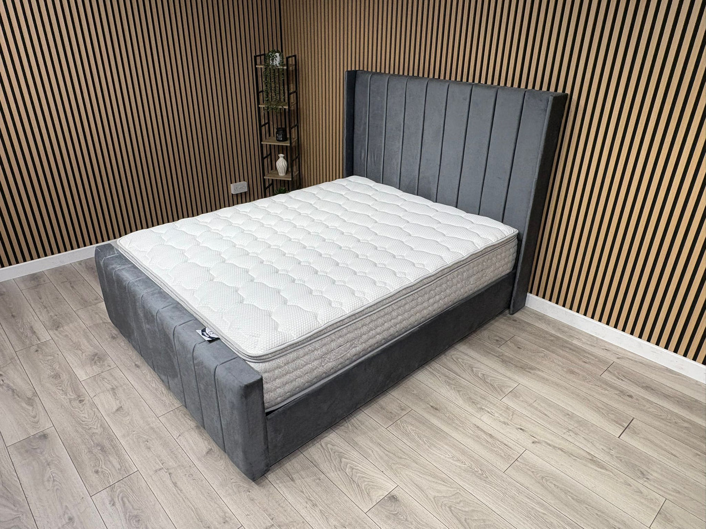 Aurel Bed Frame. Available in all sizes, Mattress Sold Seperately