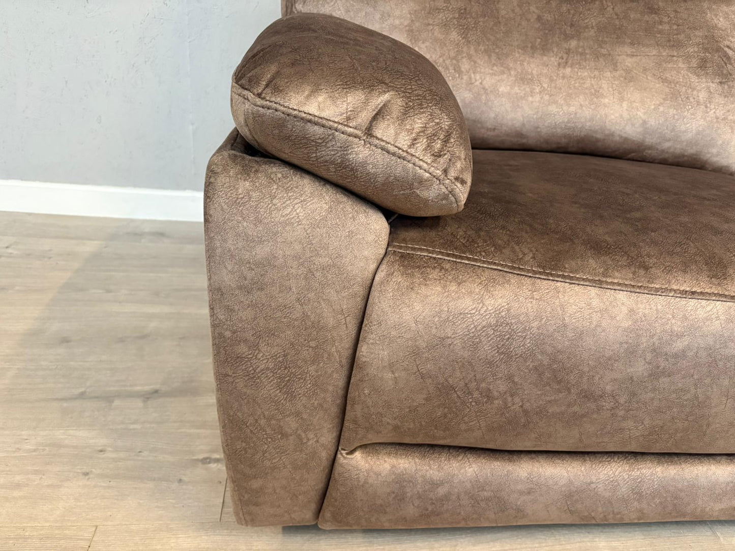 DFS Faxon Fabric 3 Seater Power Recliner Sofa - RRP £899