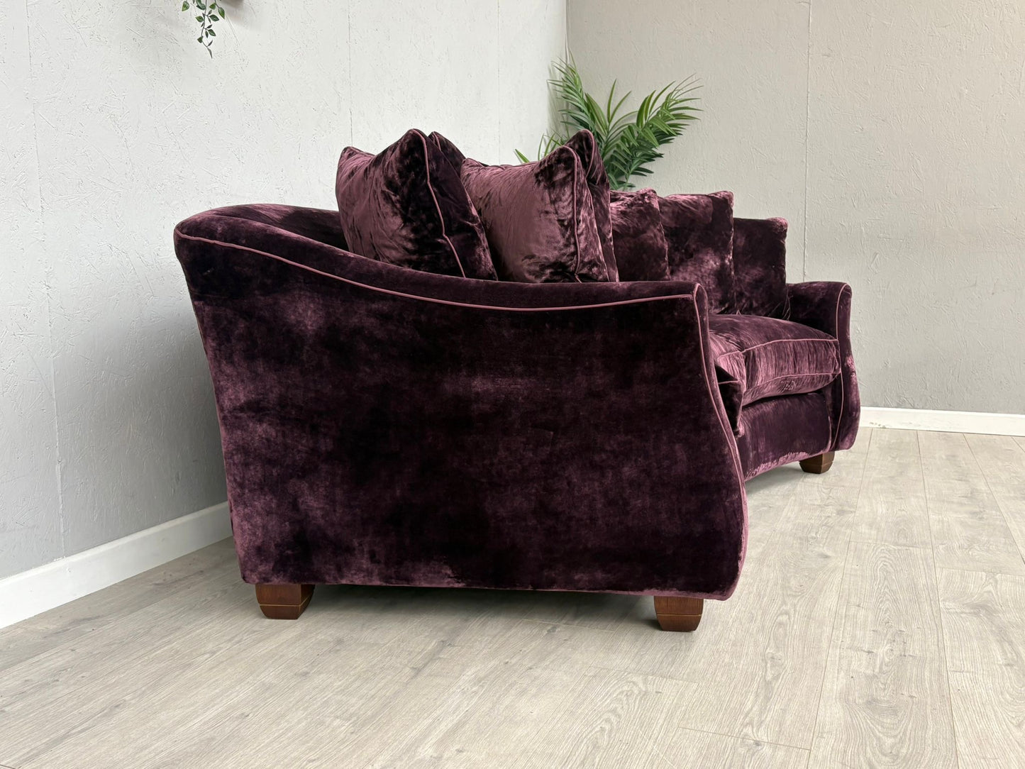 Westbridge Premium Fabric Large Curved Sofa - RRP £2599