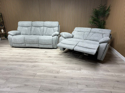 Havana Fabric 3 Seater + 2 Seater Power Recliner Sofa Set - RRP £3698