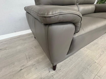 Furniture Village - Morgan 3 Seater + 2 Seater Leather Sofa Set RRP £2890