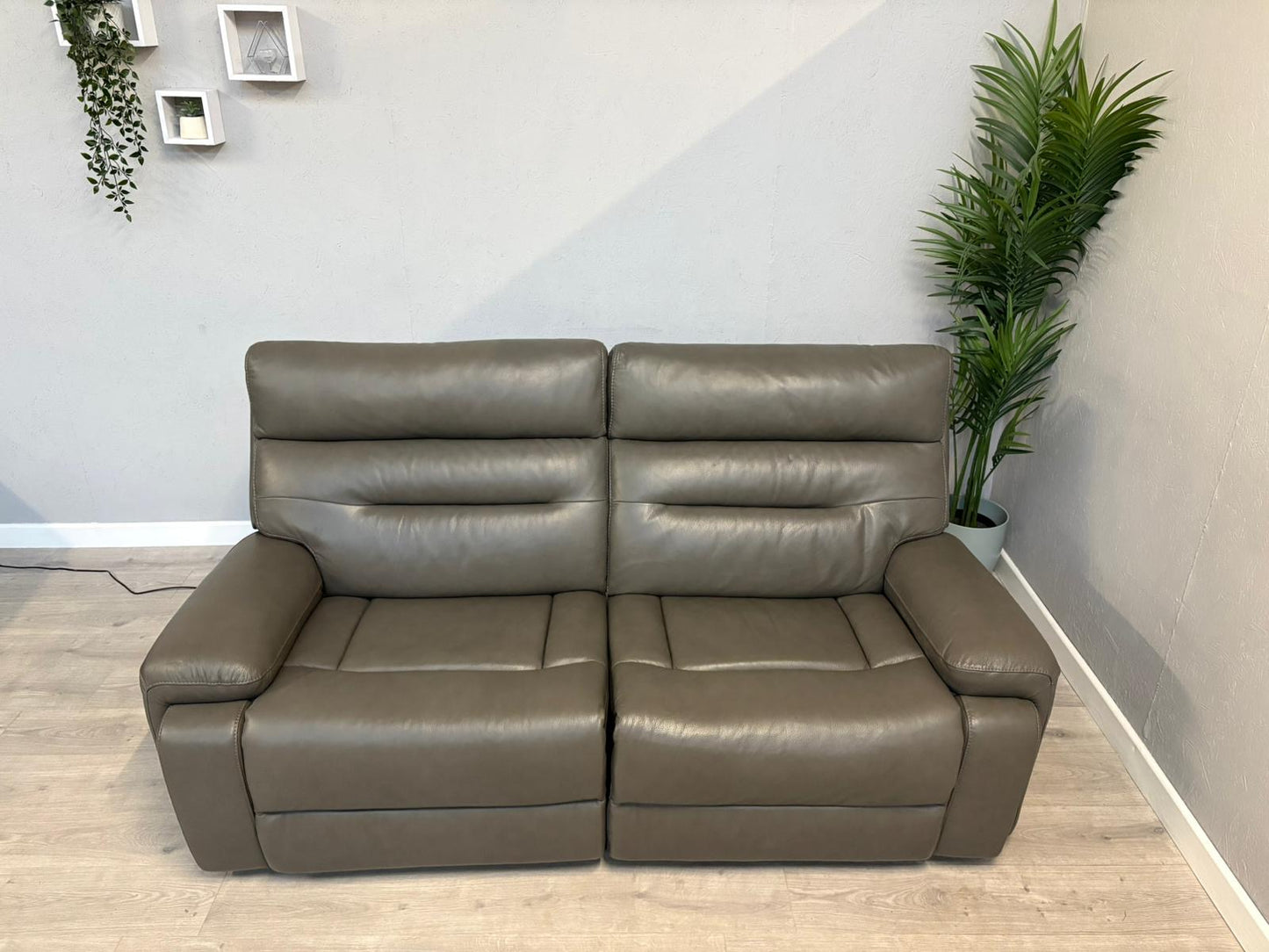 Furniture Village CINEMAX Leather 3 Seater Power Reclining Sofa - RRP £2,395