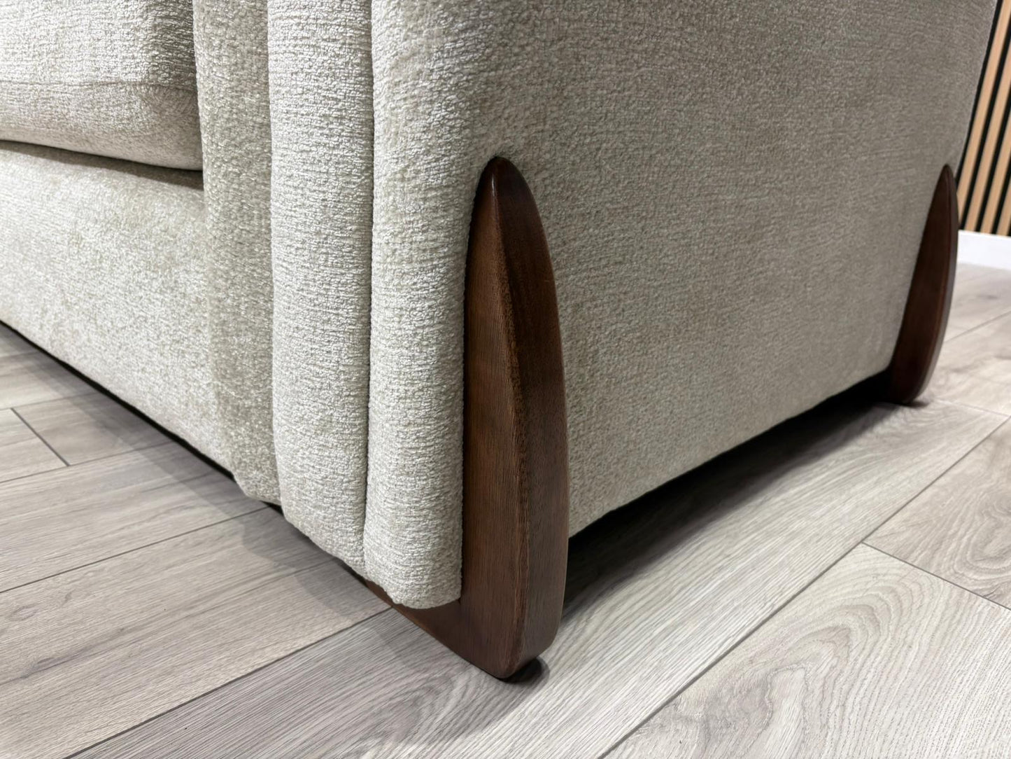 Sofology Marble Arch Style 2 Corner 2 Large Fabric Corner Sofa, Stone - RRP £3,129