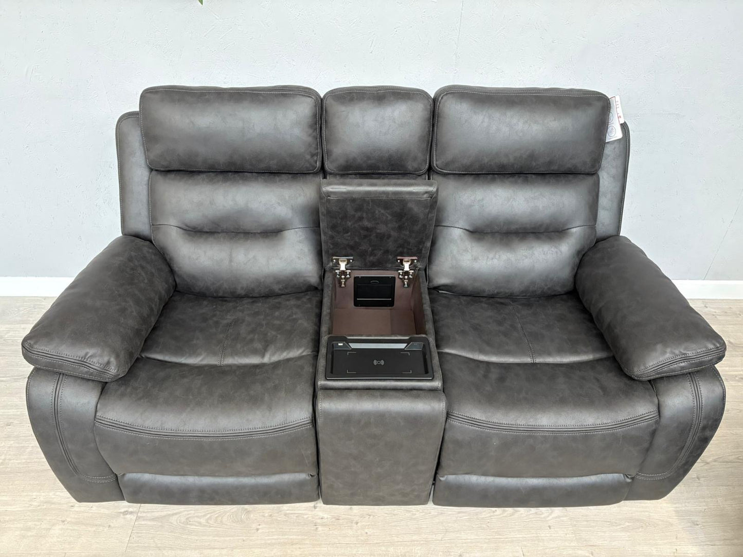DFS Pierson 2+2 Seater Music Power Recliner Sofa Set with Console RRP £2298