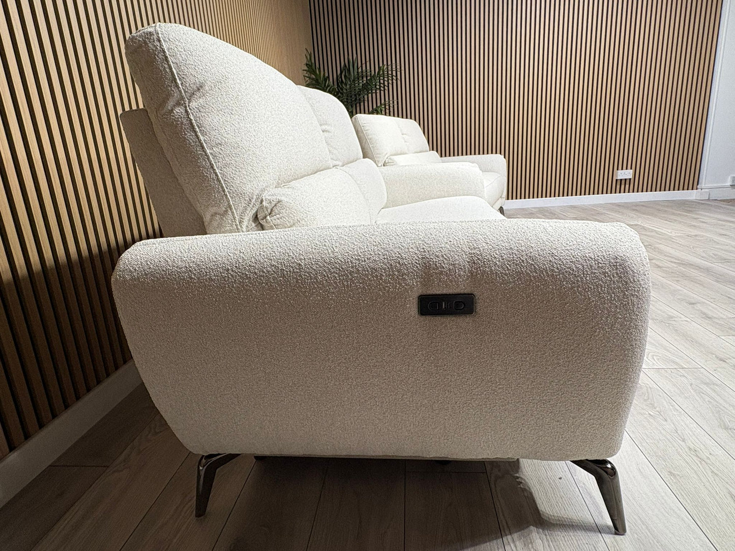 SORRENTO Fabric 3+2 Seater Power Recliners - RRP £3395