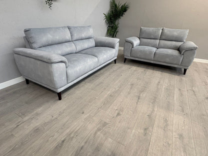 Furniture Village - Morgan 3 Seater + 2 Seater Fabric Sofa Set RRP £2890