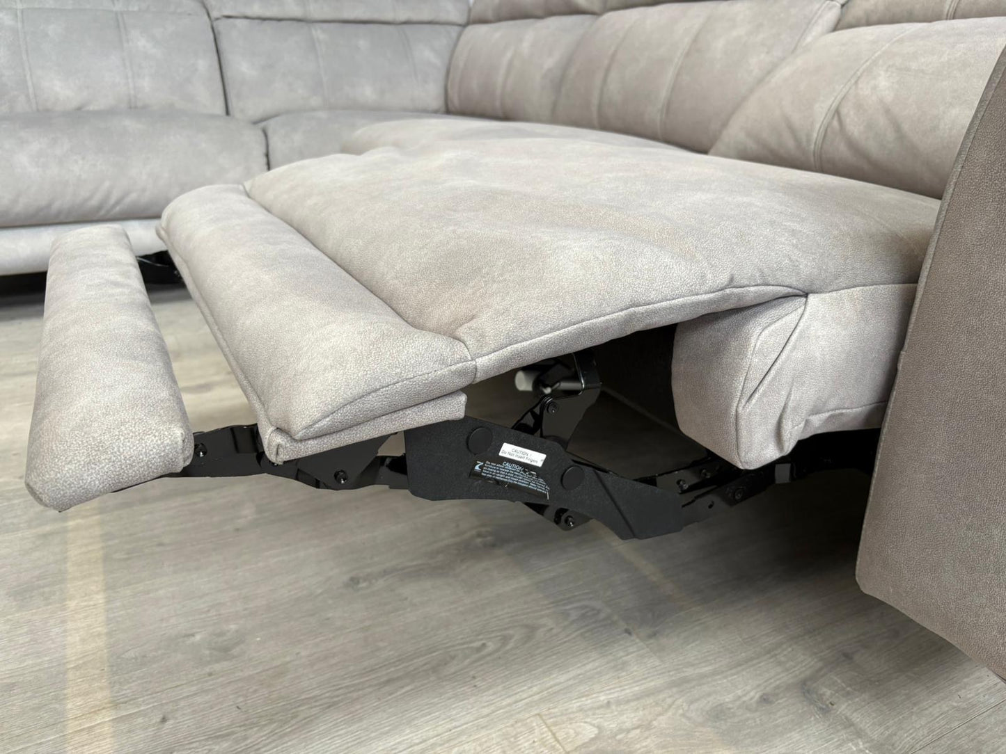 Furniture Village EZRA Fabric LHF Corner Sofa Power Recliners - RRP £3295