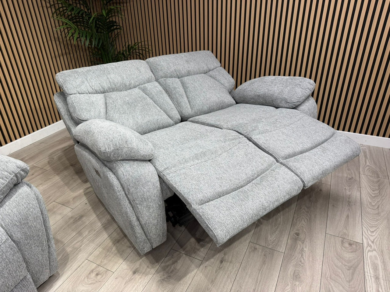 Havana Fabric 3 Seater + Armchair Power Recliner Sofa Set - RRP £3398