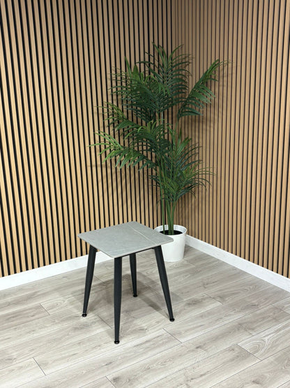 NEXT Sample - Verona Slate Effect End Table  - RRP £185