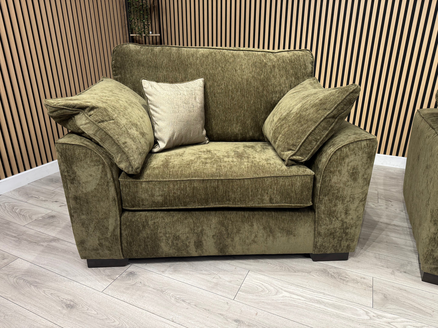 NEXT Stamford Style Fabric 4 Seater Sofa + Love Chair Set - RRP £2550