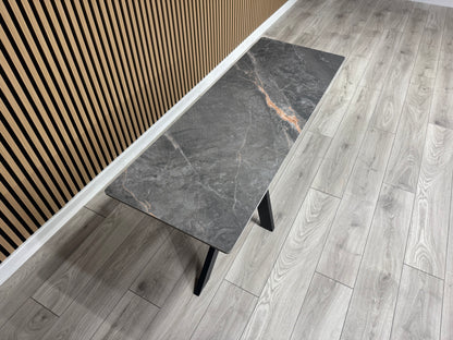 NEXT Sample - CRETE Marble Effect Console Table  - RRP £429