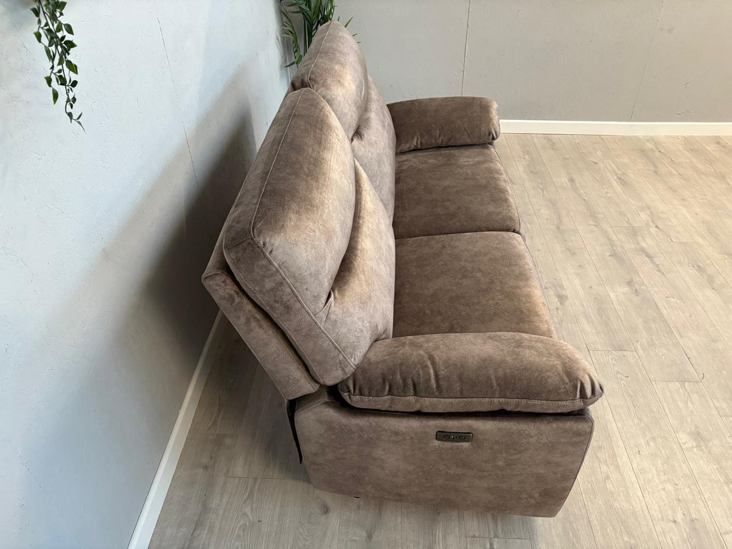 DFS Faxon Fabric 3 Seater Power Recliner Sofa - RRP £899