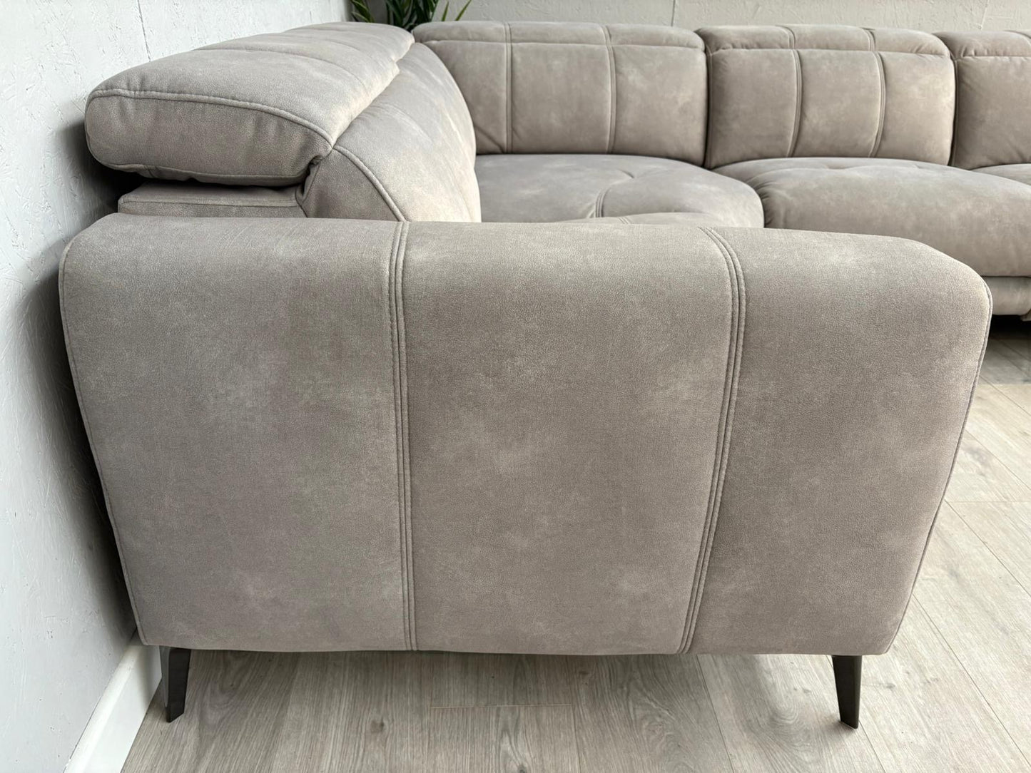 Furniture Village EZRA Fabric LHF Corner Sofa Power Recliners - RRP £3295