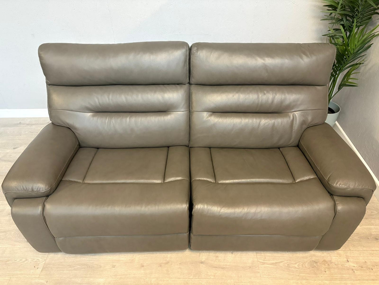 Furniture Village CINEMAX Leather 3 Seater Power Reclining Sofa - RRP £2,395