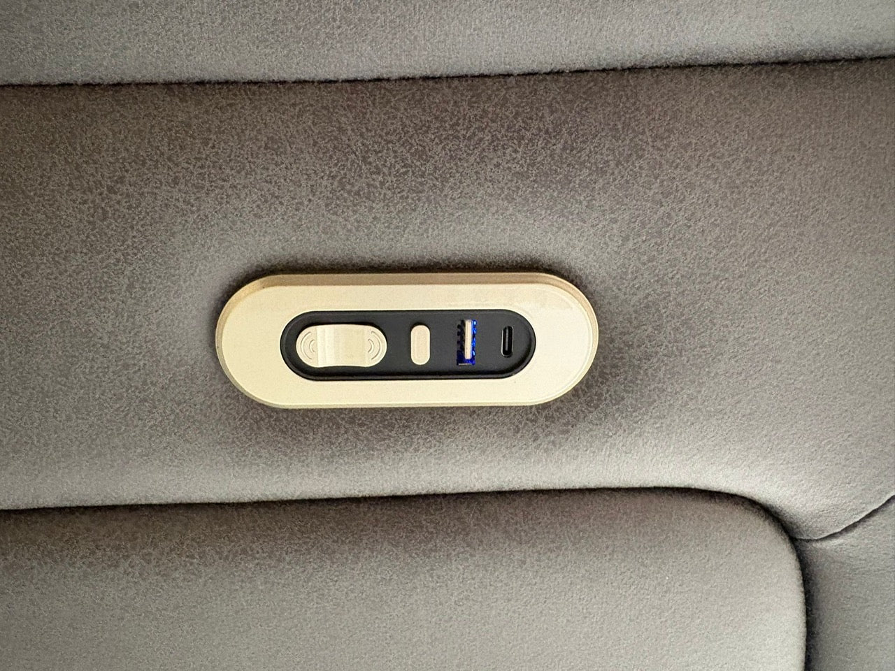 DFS Eigar Style Fabric 3+2 Seater Sofa Set Power Recliners + LED Lights RRP £2399