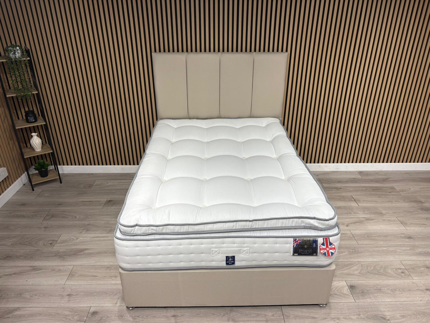 Swaledale 5000 Pocket Divan Bed Set + Headboard. Available in all sizes