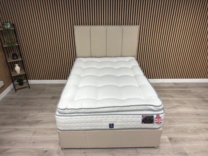 Swaledale 5000 Pocket Divan Bed Set + Headboard. Available in all sizes