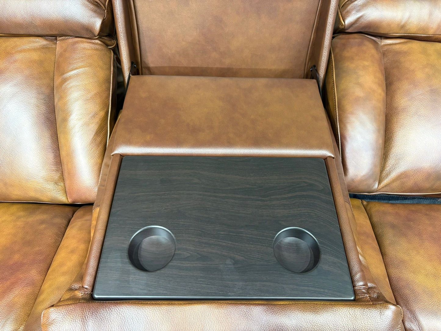 DFS Bravado Leather 3 Seater + 2 Seater Sofa Set, Power Recliners RRP: £3898