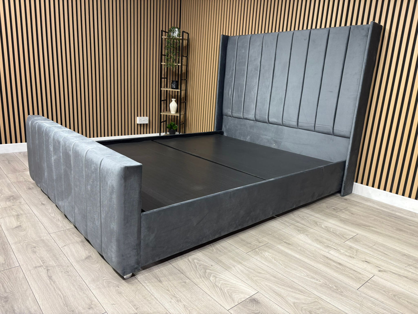 Aurel Bed Frame. Available in all sizes, Mattress Sold Seperately